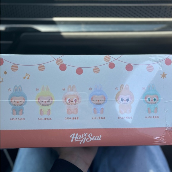 have a seat labubu FULL SET - Picture 2 of 2